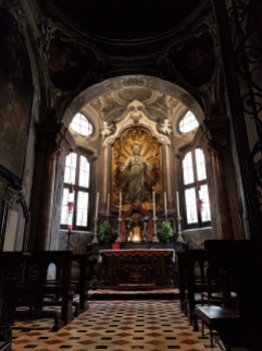 Chapel inside the Basilica di Sant'Ambrogio in Milan