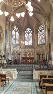 Inside Tyntesfield Chapel
